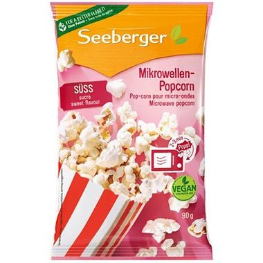 2,16kg 🍿 24er Pack Seeberger Mikrowellen-Popcorn Süß ab 14,12€ (statt 29€)