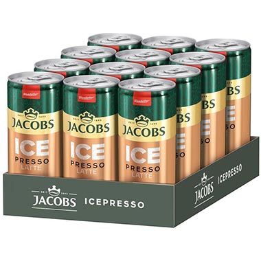 ☕ 12er Pack Jacobs Icepresso Latte Eiskaffee To-Go, 250ml für 15,99€ (statt 22€)