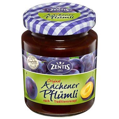 🍑 4x Zentis Aachener Pflümli Pflaumenaufstrich, je 195g ab 4,37€ (statt 7€)
