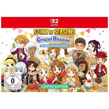🎮 Story of Seasons: Grand Bazaar Limited Edition – Switch 2 für 56,88€ (statt 66€)