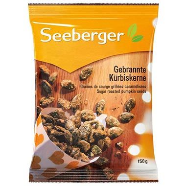 1,8kg 🥜 12er Pack Seeberger Gebrannte Kürbiskerne ab 23,12€ (statt 42€)