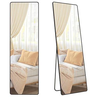 🪞 Songmics Freistehender Ganzkörperspiegel, 160 x 50cm für 37,99€ (statt 68€)