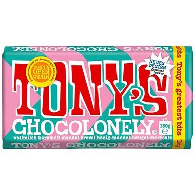 🍫 4x Tonys Chocolonely Greatest Bits Tafel, je 180g für 12,57€ (statt 18€)
