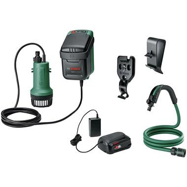 💧 Bosch GardenPump 18V-2000 Akku-Tauchpumpe für 84,99€ (statt 101€)