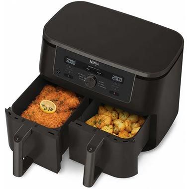 🍟 Ninja DZ400EUBK MAX Dual Zone Heißluftfritteuse, 9,5L für 169,99€ (statt 230€) 🍟 Ninja DZ400EUBK MAX Dual Zone Heißluftfritteuse, 9,5L für 169,99€ (statt 230€)