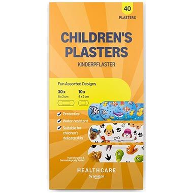 🩹 4 x 40er Pack Healthcare By Amazon Kinderpflaster ab 9€ (statt 13€)