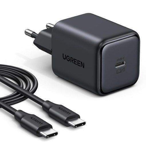 ⚡️ UGREEN USB C 45W Netzteil mit Fast Charge & GaN für 13,94€ (statt 18€)