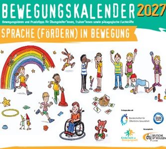 🏃📅 Bewegungskalender der Deutschen Sportjugend für 2027 gratis