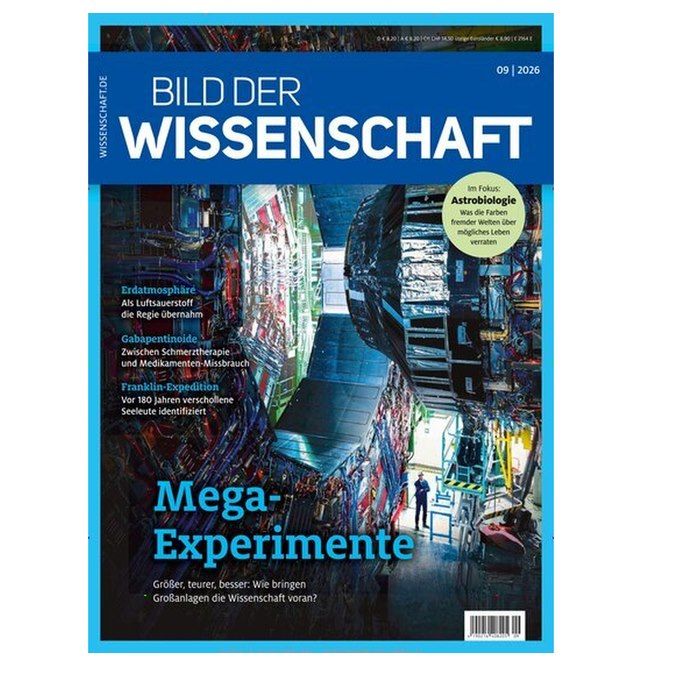 🧪 Bild der Wissenschaft Jahresabo mit 14 Ausgaben für nur 24,90€ (statt 130€)