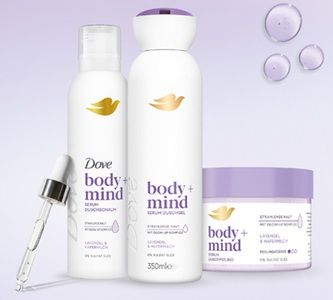 🚿 Dove body+mind Serum Duschprodukt ausprobieren – bei Unzufriedenheit Geld zurück