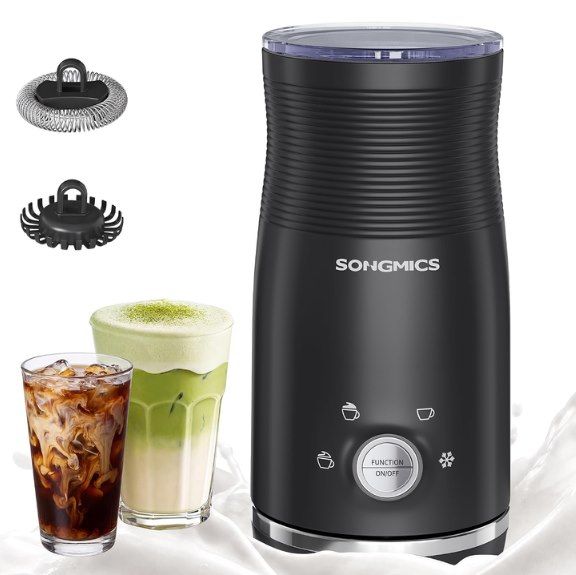 🥛 SONGMICS elektr. Milchaufschäumer mit 4 Funktionen für 25,99€ (statt 34€)