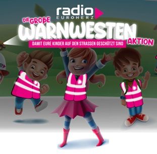 🦺 Kostenfreie Warnwesten für Kinder von Radio Euroherz