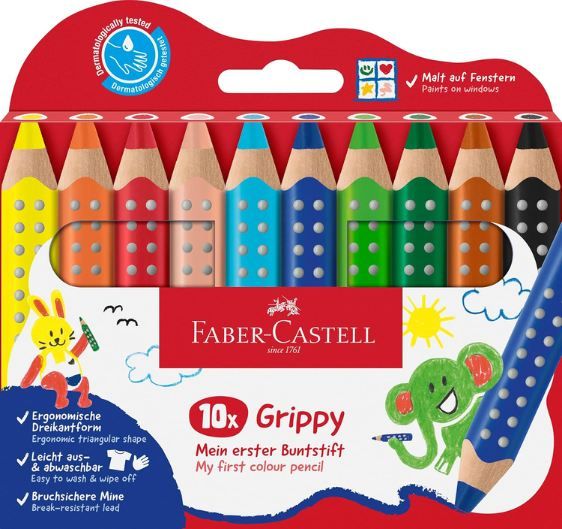 ✍🏻 10er Pack Faber Castell Grippy Buntstifte Set für 14,85€ (statt 20€) ✍🏻 10er Pack Faber Castell Grippy Buntstifte Set für 14,85€ (statt 20€)
