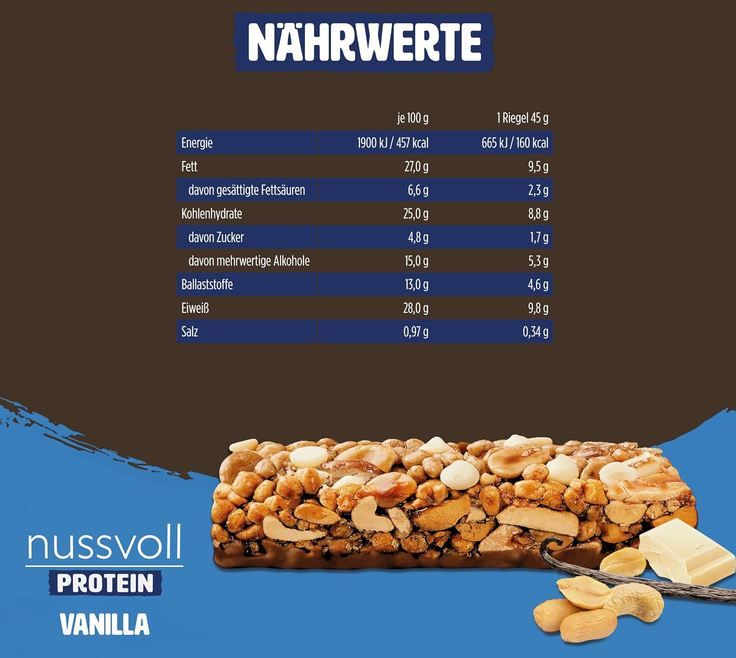 🌰 4 x 3er Pack Corny Nussvoll & Protein Vanilla Nussriegel ab 8,54€ (statt 12€) 🌰 4 x 3er Pack Corny Nussvoll & Protein Vanilla Nussriegel ab 8,54€ (statt 12€)