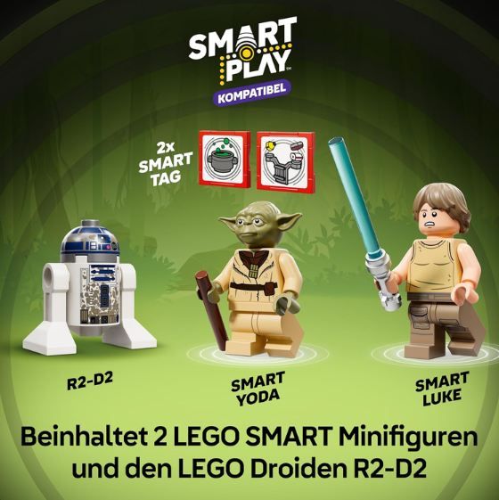 🚀 LEGO 75422 Star Wars Smart Play   Jedi Training an Yodas Hütte für 39,99€ (statt 50€)