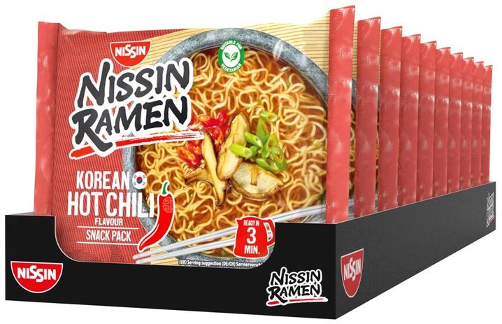 🍜 10er Pack Nissin Ramen Korean Hot Chili ab 5,69€ (statt 8€) 🍜 10er Pack Nissin Ramen Korean Hot Chili ab 5,69€ (statt 8€)