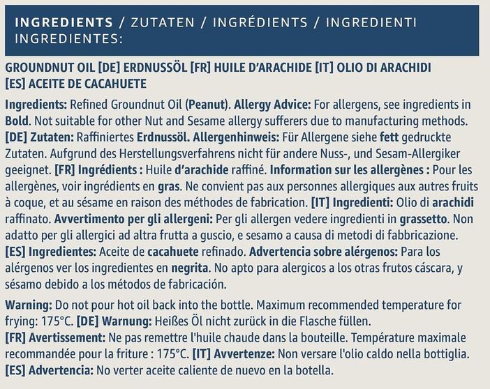 🍟 4 x 1 Liter by Amazon Erdnussöl ab 22,71€ (statt 31€)