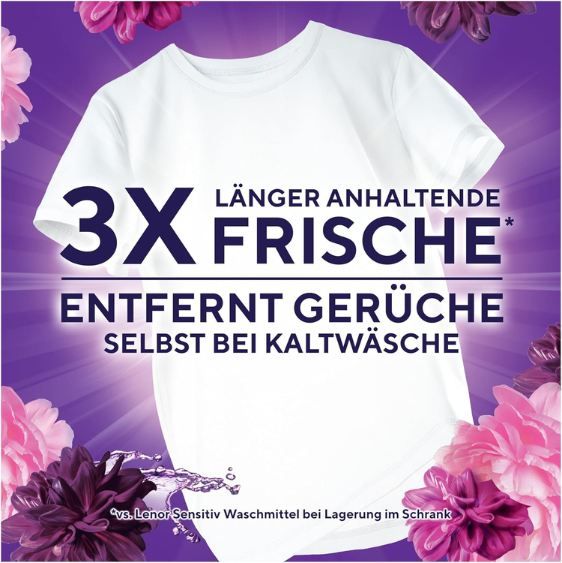🫧 120er Pack Lenor Pods Amethyst Blütentraum Waschmittel für 24,99€ (statt 35€)