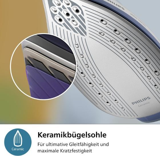 💨 Philips Serie 3000 Dampfbügelstation mit 2.400W für 68€ (statt 90€)