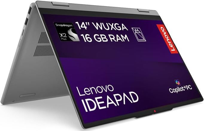 💻 Lenovo IdeaPad 5 2 in 1 Laptop mit Snapdragon X2, 16GB/512GB für 699€ (statt 1.003€)