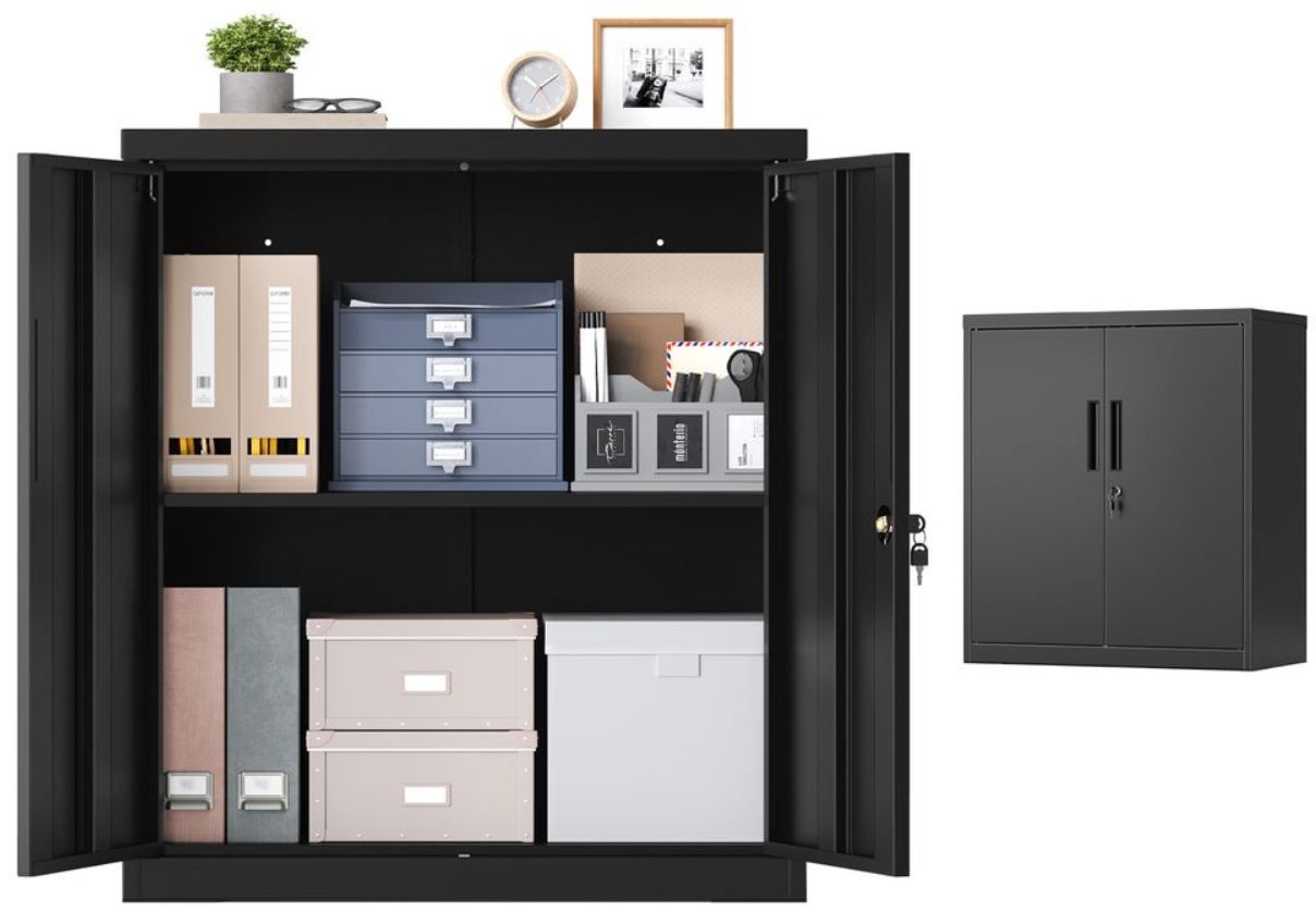 🗃️ Songmics Aktenschrank mit 2 Türen, 80x40x90cm, abschließbar für 69,99€ (statt 92€) 🗃️ Songmics Aktenschrank mit 2 Türen, 80x40x90cm, abschließbar für 69,99€ (statt 92€)