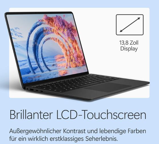 💻 Microsoft Surface 13.8 💻 Microsoft Surface 13.8 Laptop mit Snapdragon X2 Elite für 1.549€ (statt 1.749€)
