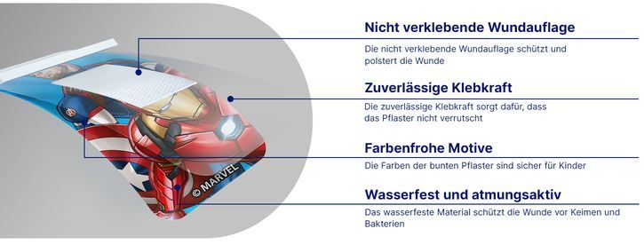 🩹 20er Pack Hansaplast Marvel Kinderpflaster ab 1,79€ (statt 3€) 🩹 20er Pack Hansaplast Marvel Kinderpflaster ab 1,79€ (statt 3€)