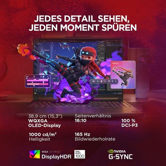 💻 Lenovo Legion 5 15,3 💻 Lenovo Legion 5 15,3 WQXGA OLED Gaming AI Laptop mit RTX 5060 für 1.649,99€ (statt 1.999€)