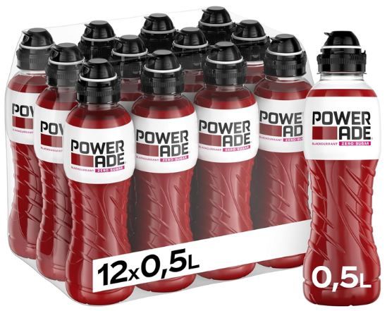 🥤 4 x 12er Pack Powerade Zero Black Currant ab 35,45€ (statt 48€) - 0,74€ pro Flasche! 🥤 4 x 12er Pack Powerade Zero Black Currant ab 35,45€ (statt 48€) 0,74€ pro Flasche!