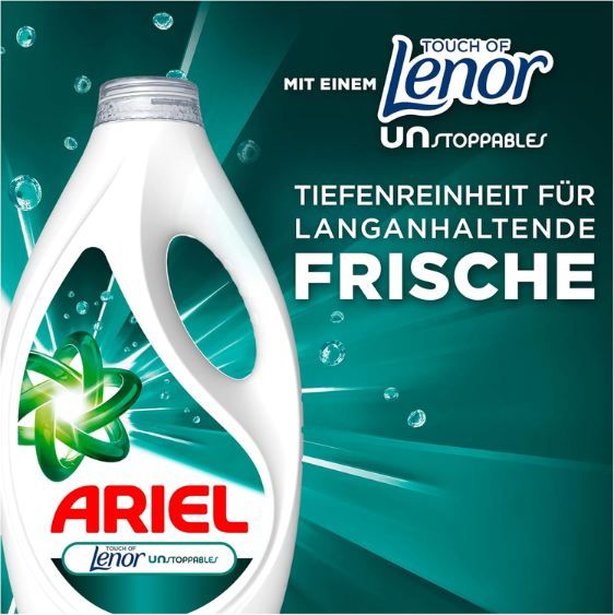 🫧 80WL Ariel Touch of Lenor Unstoppables Flüssigwaschmittel ab 15€ (statt 19€) 🫧 80WL Ariel Touch of Lenor Unstoppables Flüssigwaschmittel ab 15€ (statt 19€)