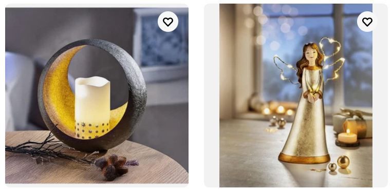 🎄 eBay: 40% Rabatt ab 2 Artikel auf Weihnachtsdeko - Leuchten, Figuren, Sterne & mehr 🎄 eBay: 40% Rabatt ab 2 Artikel auf Weihnachtsdeko Leuchten, Figuren, Sterne & mehr