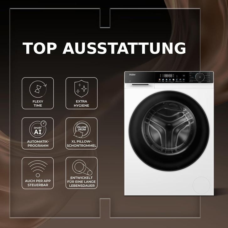 👕 Haier G5 Serie Frontlader Waschmaschine mit 9kg für 419,90€ (statt 500€) 👕 Haier G5 Serie Frontlader Waschmaschine mit 9kg für 419,90€ (statt 500€)