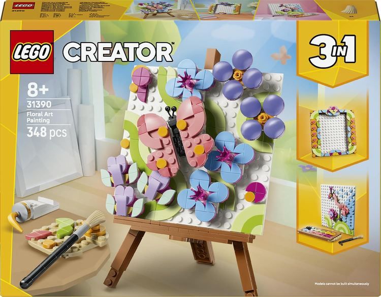💐 LEGO 31390 Creator 3in1 Deko Blumengemälde für 16,99€ (statt 23€)