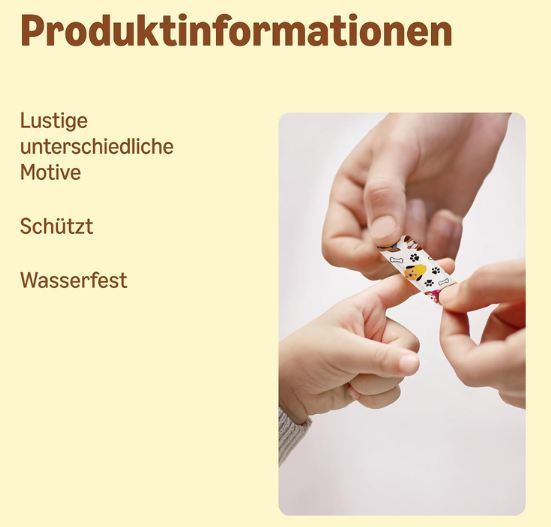🩹 4 x 40er Pack Healthcare By Amazon Kinderpflaster ab 9€ (statt 13€)