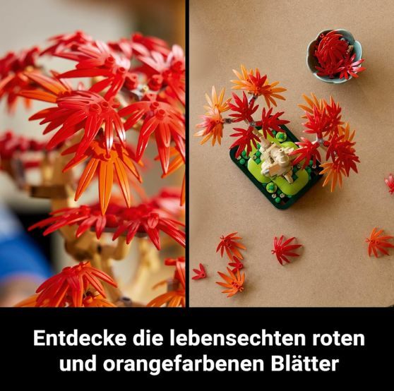 🍁 LEGO 10348 Botanicals Japanischer Roter Ahorn Bonsai Baum für 36,99€ (statt 42€)