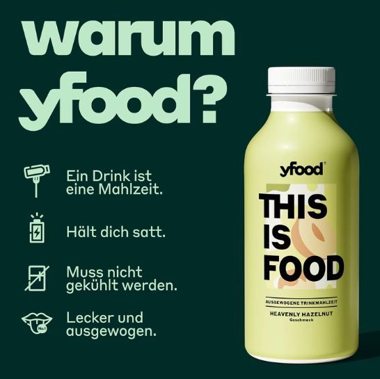 🥛 12er Pack yfood Heavenly Hazelnut Trinkmahlzeit, 500ml ab 36,63€ (statt 51€) 🥛 12er Pack yfood Heavenly Hazelnut Trinkmahlzeit, 500ml ab 36,63€ (statt 51€)