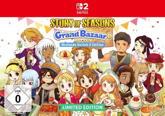 🎮 Story of Seasons: Grand Bazaar Limited Edition - Switch 2 für 56,88€ (statt 66€) 🎮 Story of Seasons: Grand Bazaar Limited Edition Switch 2 für 56,88€ (statt 66€)