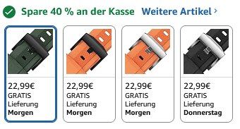 ⌚ Fullmosa TPU Armband für Apple Watch (ab 44mm & Ultra) für 13,79€ (statt 21€) - viele Designs ⌚ Fullmosa TPU Armband für Apple Watch (ab 44mm & Ultra) für 13,79€ (statt 21€) viele Designs