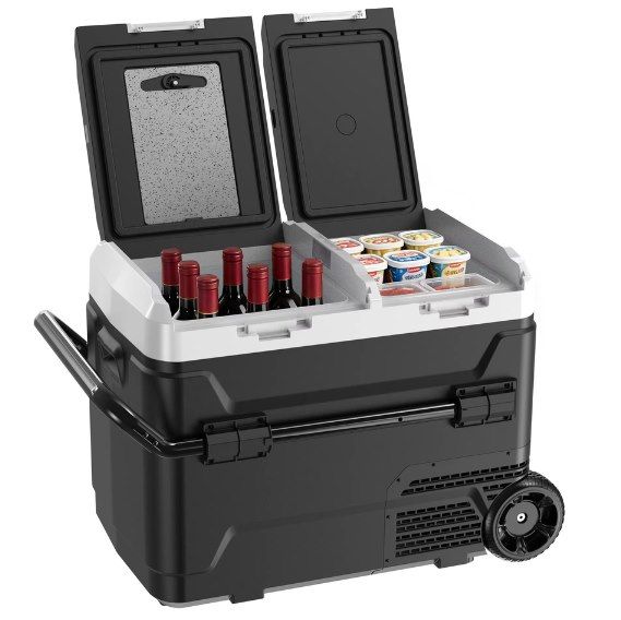 🧊 Foursun FS-C40 Max Kompressorkühlbox mit 2 Zonen für 160,76€ (statt 200€) – bis -20°C!