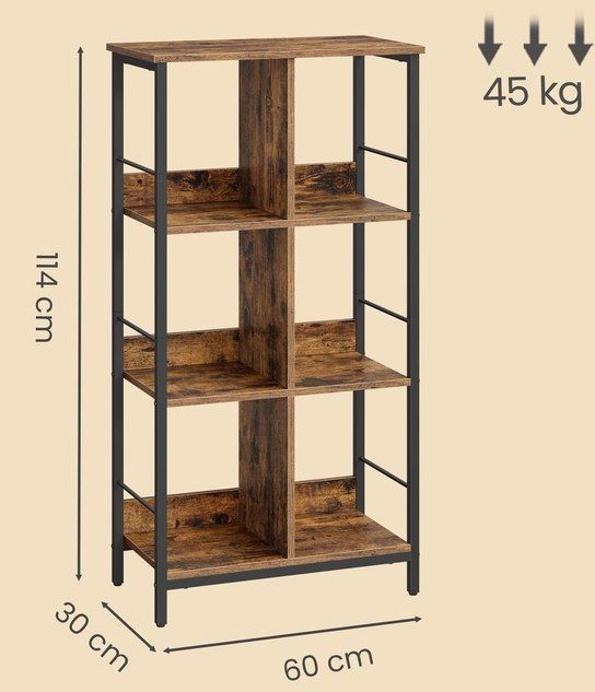 📚 VASAGLE Standregal mit 3 Ebenen & 6 Fächern für 29,99€ (statt 44€) 📚 VASAGLE Standregal mit 3 Ebenen & 6 Fächern für 29,99€ (statt 44€)