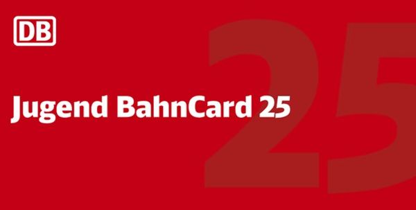 Wieder da! 🚋 Jugend BahnCard 25 GRATIS 🔥   für Kids von 6 bis 18 Jahren!