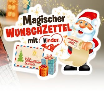 🎁  Mit Kauf von Kinderprodukten Grußkarte gratis versenden & mit etwas Glück Wunsch erfüllt bekommen