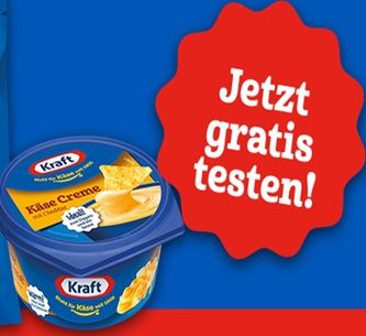 🧀  Käse von Kraft gratis ausprobieren