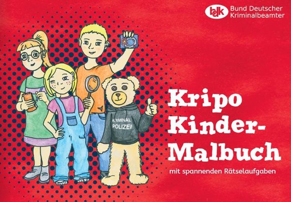 🚨 Gratis Kripo Kindermalbuch 🚨 Gratis Kripo Kindermalbuch