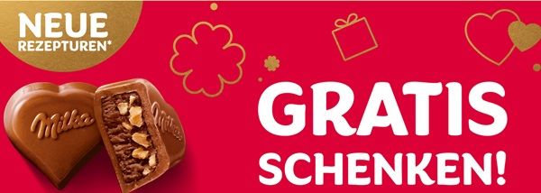 🍫 Milka-Aktion: Gratis schenken 🍫 Milka Aktion: Gratis schenken