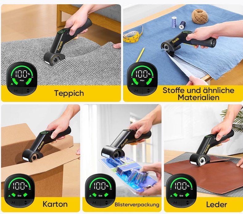 ✂️ Fanttik C10 Pro elektr. Schneider für 47,99€ (statt 66€) - für Leder, Teppich, Stoff etc! ✂️ Fanttik C10 Pro elektr. Schneider für 47,99€ (statt 66€) für Leder, Teppich, Stoff etc!