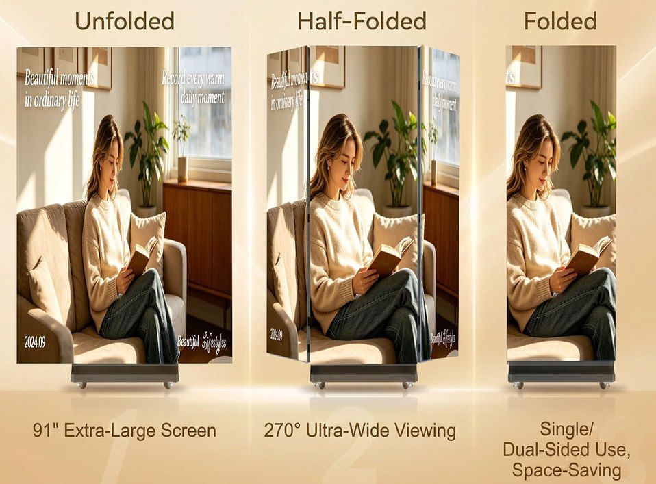🖥️ JASZDOT 80 Zoll P1.86 faltbares LED Display inkl. Koffer für 3.989€ (statt 5.699€) 🖥️ JASZDOT 80 Zoll P1.86 faltbares LED Display inkl. Koffer für 3.989€ (statt 5.699€)