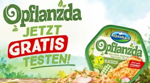 Alpenhain Opflanzda-Brotaufstrich gratis ausprobieren Alpenhain Opflanzda Brotaufstrich gratis ausprobieren