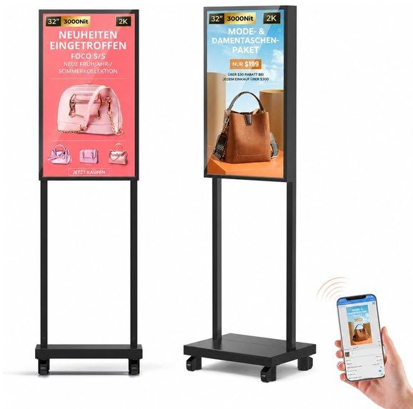 👋 45% Rabatt auf versch. JASZDOT Digital Signage Displays z.B. 32 Zoll für 549€ (statt 1.099€) 👋 45% Rabatt auf versch. JASZDOT Digital Signage Displays z.B. 32 Zoll für 549€ (statt 1.099€)