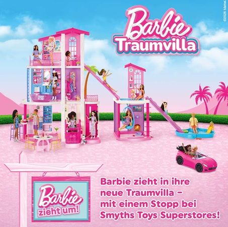 đ Barbie-Schnitzeljagd in einzelnen Smyths Toys Stores đ Barbie Schnitzeljagd in einzelnen Smyths Toys Stores